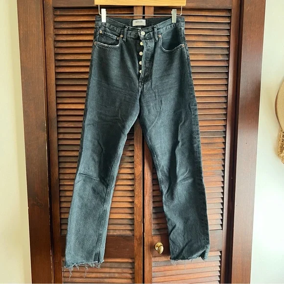 Agolde 90s Pinch Waist High Rise Straight Jean - Picture 4 of 11